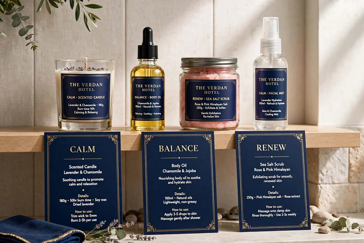 Retail Shelf Cards in use