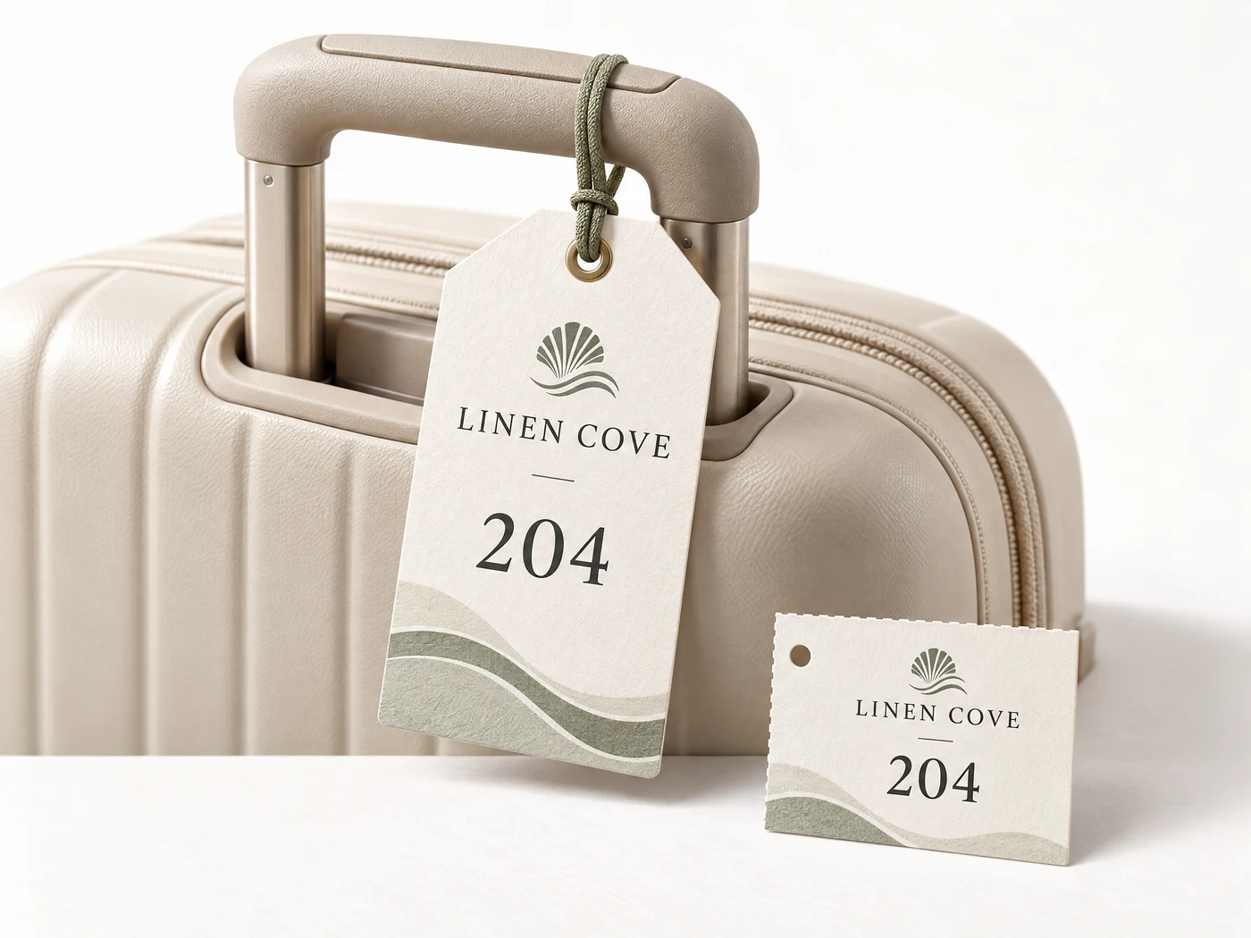 Luggage Claim & Bag-Check Tags - Customized for your property