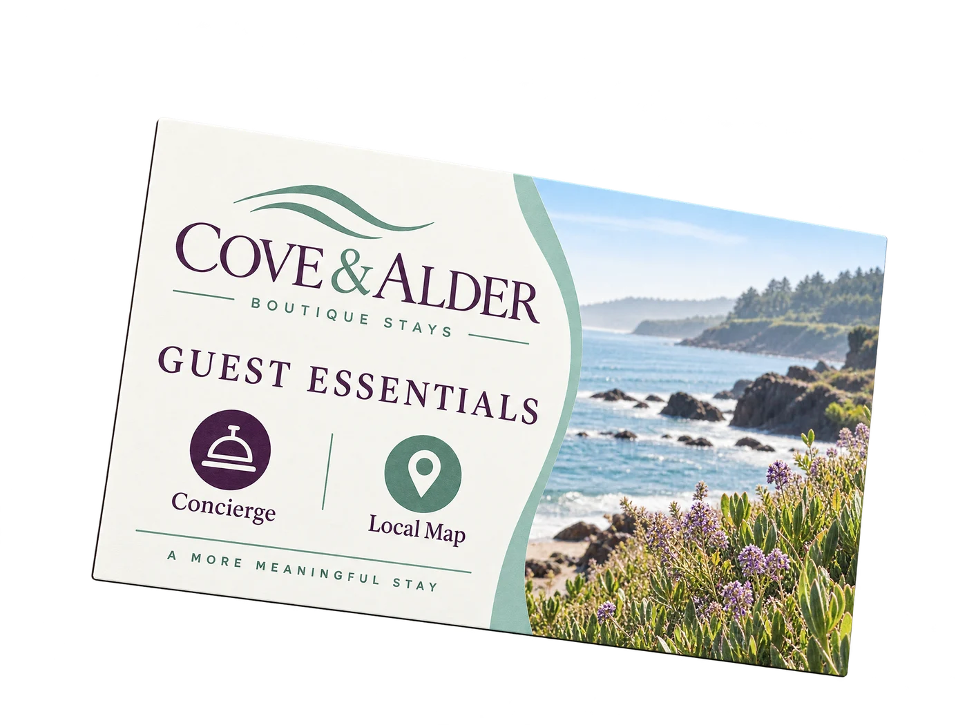 Custom guest information magnet custom-design studio example