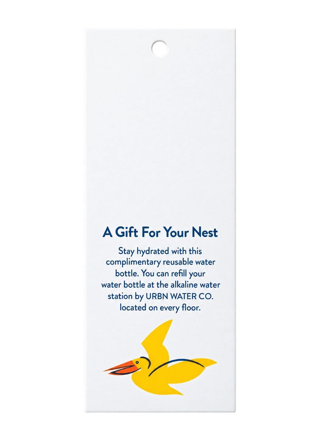 Bottle gift tag custom-design studio example