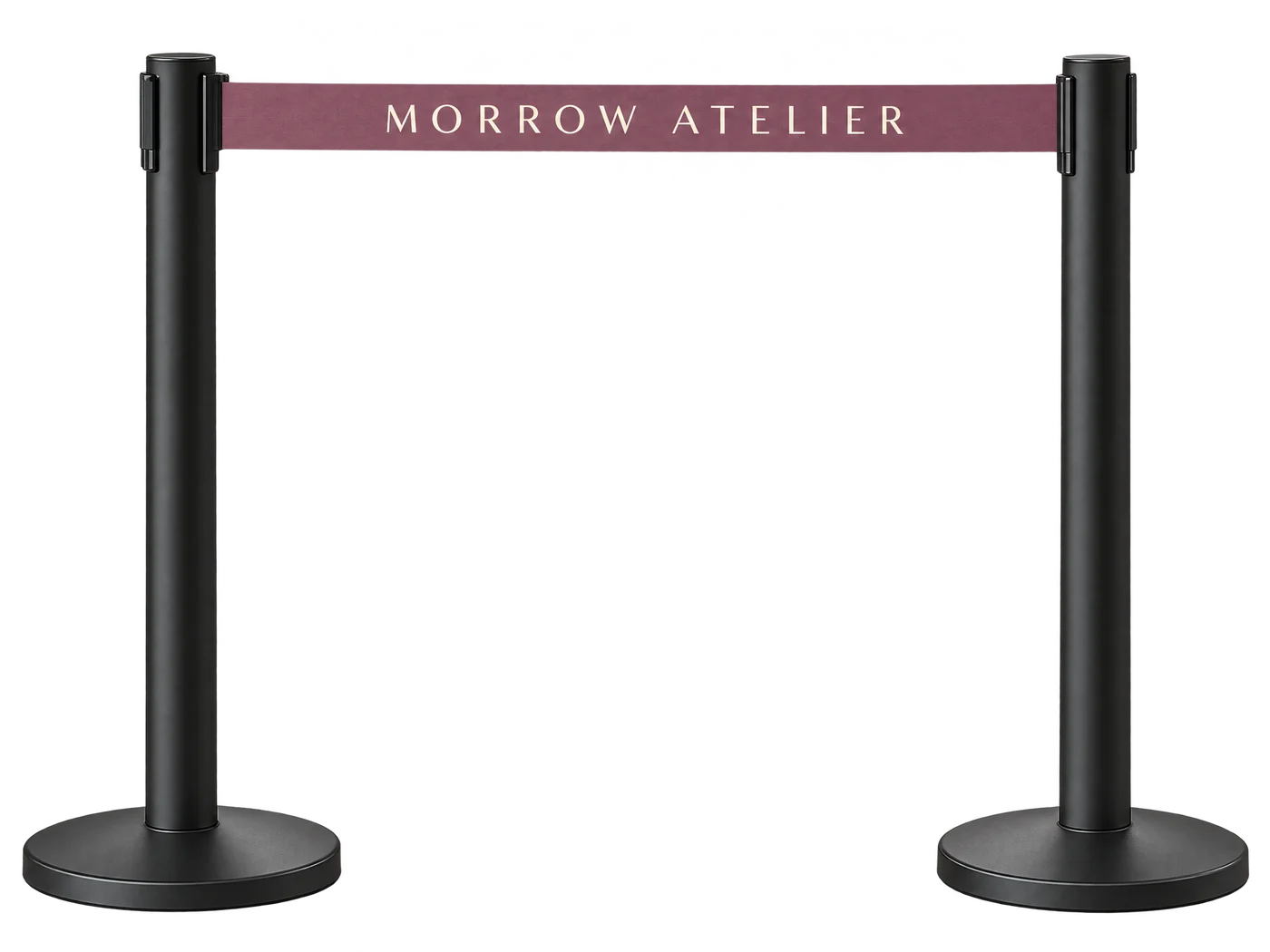 Custom printed stanchion belt custom-design studio example