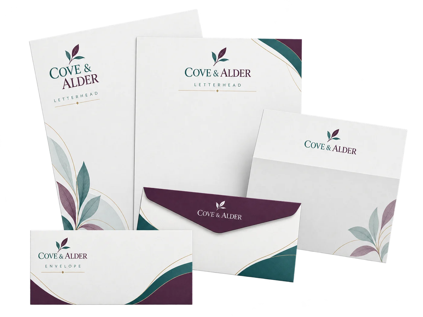 Custom hotel stationery custom-design studio example